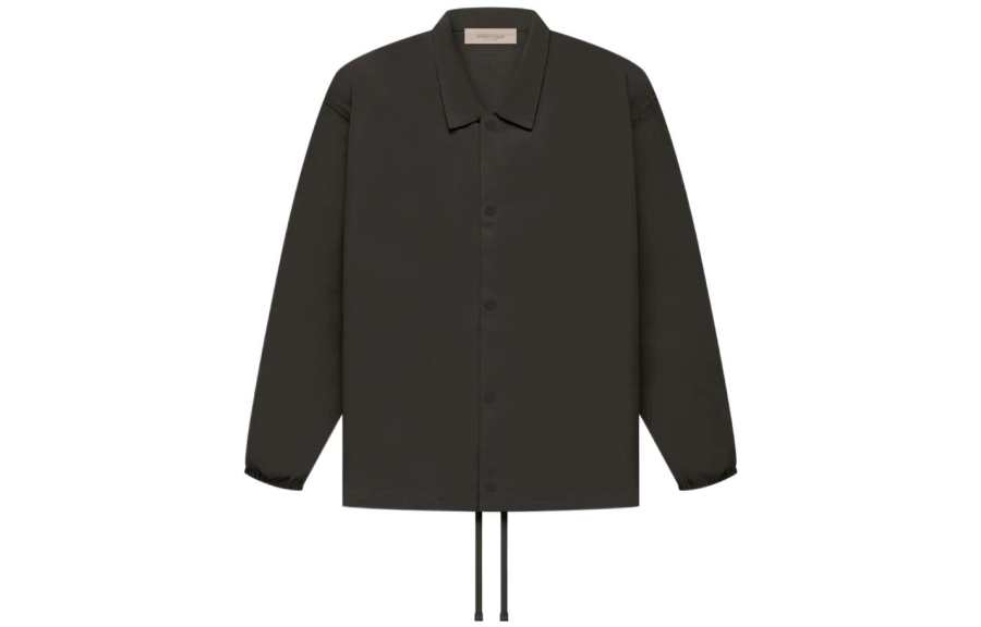 Fear Of God Essentials Jacket Unisex Gray Black