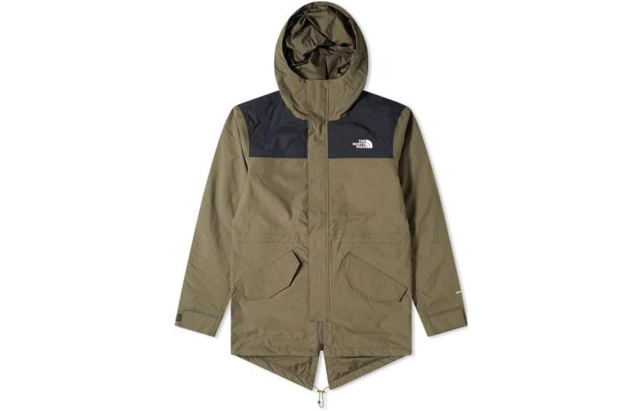 THE NORTH FACE Jackets Men's Green Hooded Moderate Other