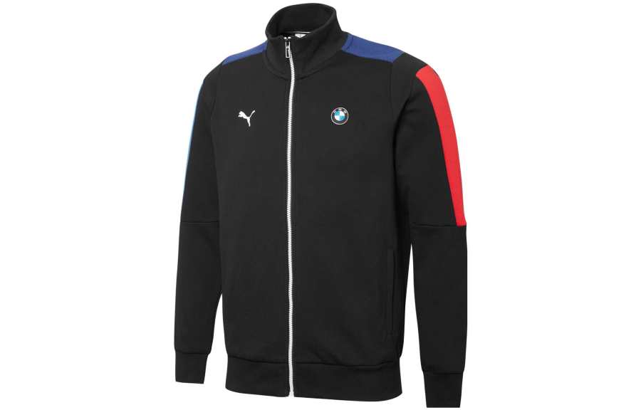 PUMA X BMW T7 Jackets Men's Black Stand Collar Moderate Other