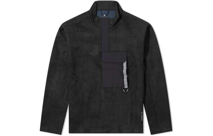 Adidas Adidas Jackets Men's Black Stand Collar Moderate Other