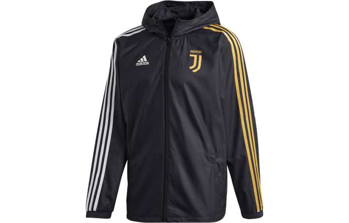 Adidas Adidas Jackets Men's Black Hooded Moderate Other