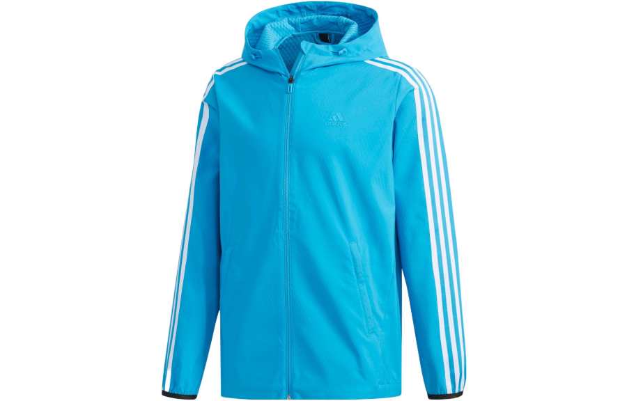 Adidas Adidas Jackets Men's Blue Hooded Moderate Other