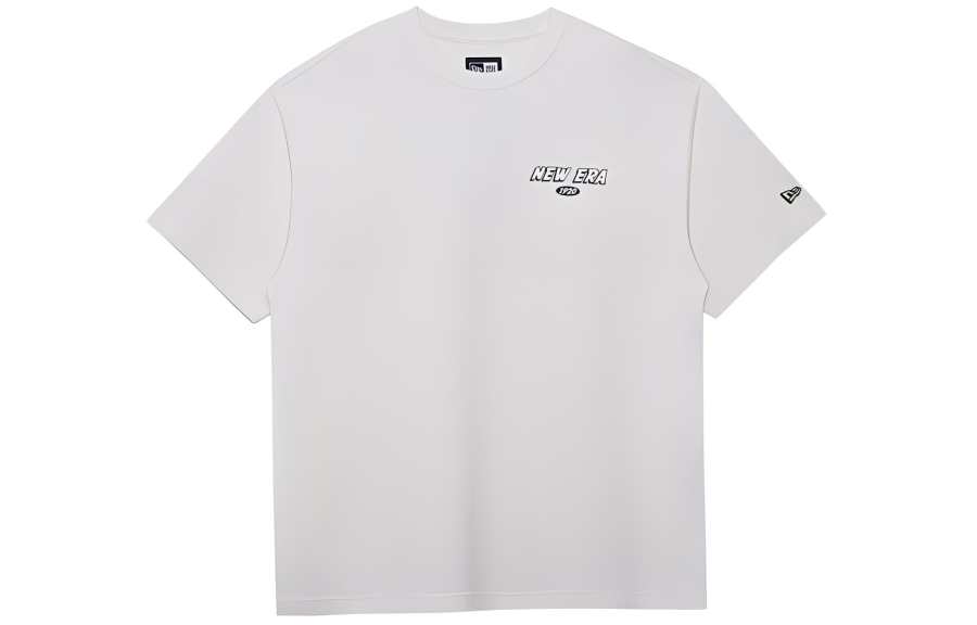 New Era SS24 T Shirt Unisex Ivory White