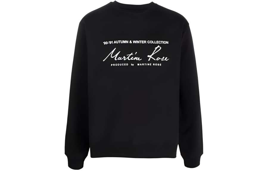 Martine Rose Logo print Cotton Sweatshirt