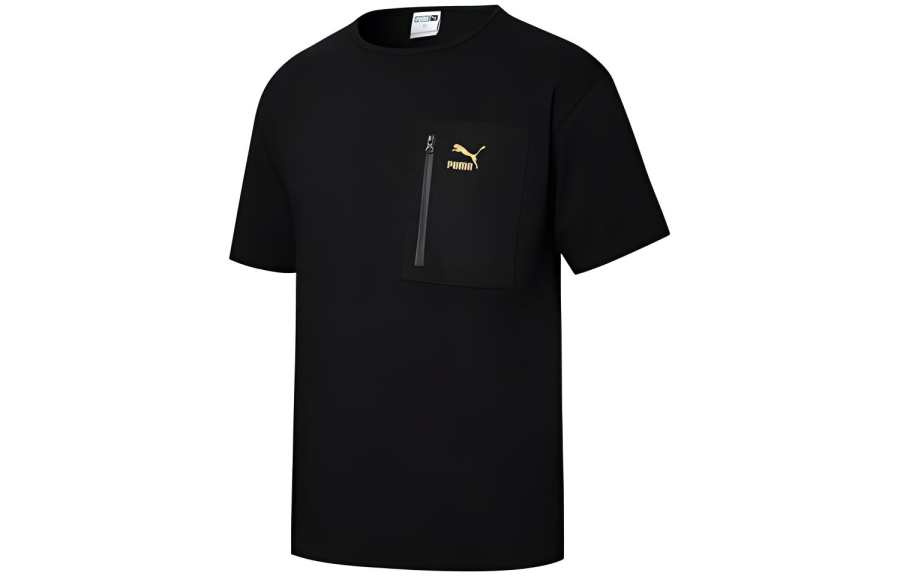 PUMA FLORID SUMMER T Shirts Unisex Crew Neck Moderate Straight Fit