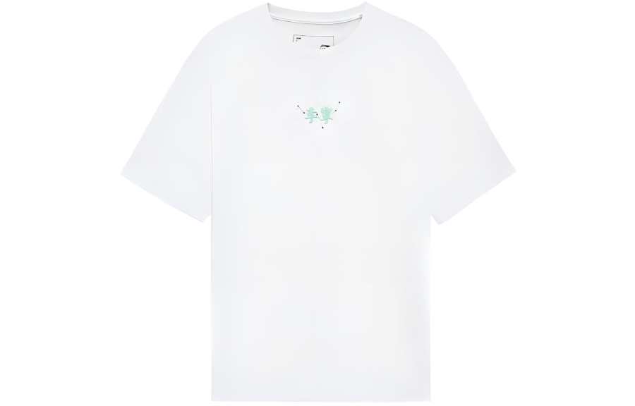 Li-Ning Li Ning Sports Trendy Collection T Shirt Men's White
