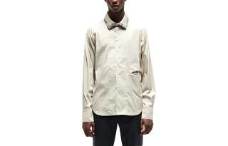 KIKO KOSTADINOV Shirts Men's White Lapel Moderate Shirt