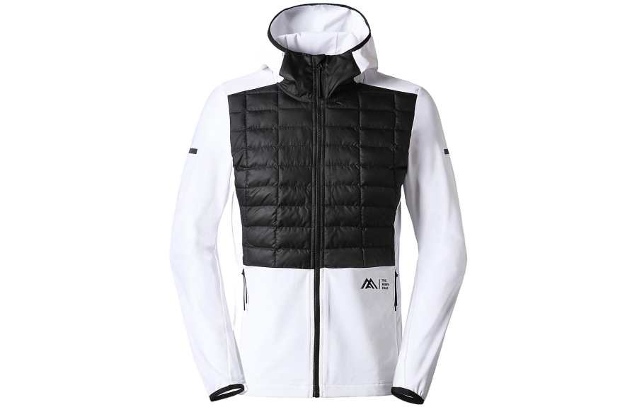 THE NORTH FACE Jackets Men's White Hooded Moderate Other