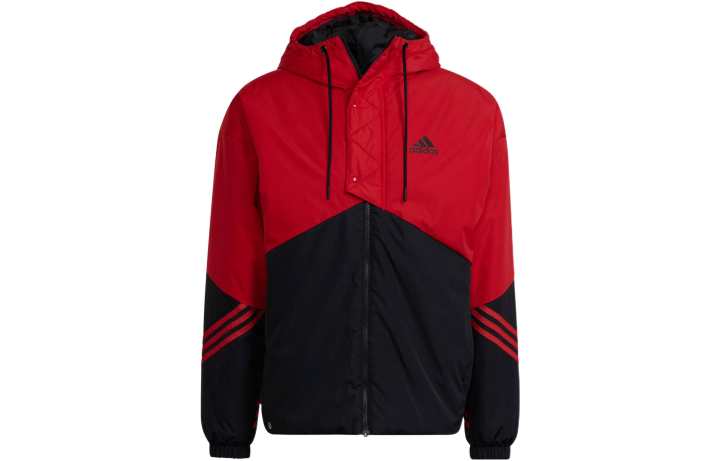Adidas Adidas Jackets Men's Light Scarlet Hooded Moderate Other