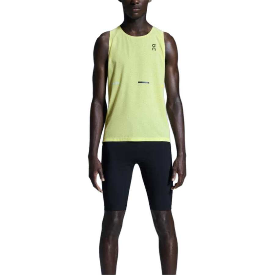 On Race Tank Tops Men's Crew Neck Moderate Racerback