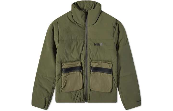 Nike Nike Jackets Men's Green Stand Collar Moderate Other