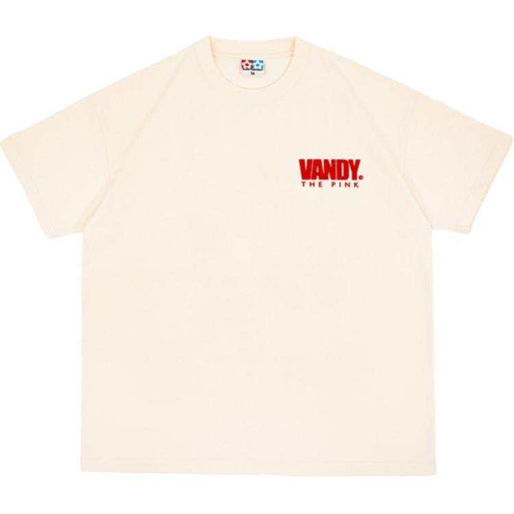 Vandy The Pink T Shirt Unisex Beige Yellow