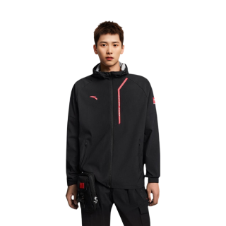ANTA Jackets Men's Black Hooded Moderate Instructor
