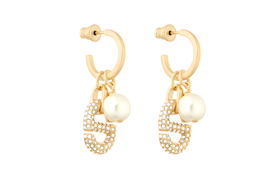 DIOR DIOR Earrings Women's Gold