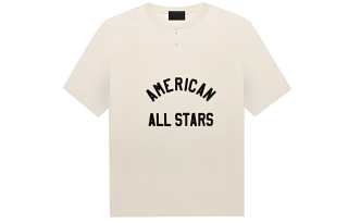 Fear Of God Seventh Collection All Star Henley Tee