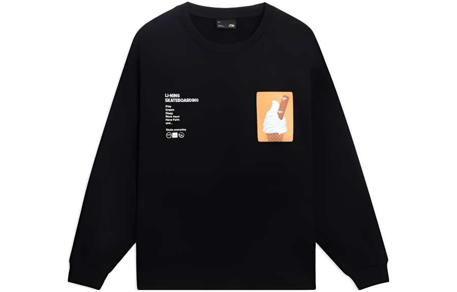 Li-Ning Li Ning x Phil Hackett SS23 Sweatshirt Unisex Black