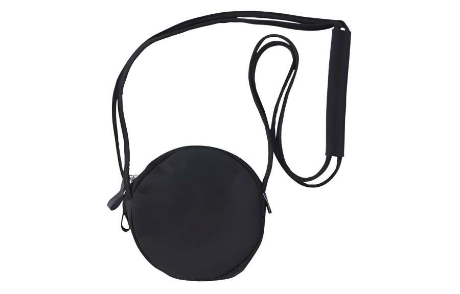 New Balance New Balance New Balance MET24 Nylon Small Round Bag, Crossbody Bag, Shoulder Bag Women's Black