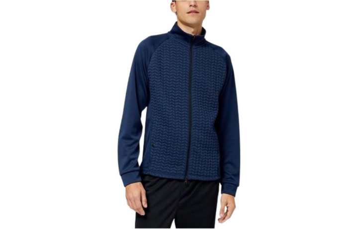 New Balance New Balance RWTech Heatloft Jackets Men's Blue Stand Collar Moderate Other