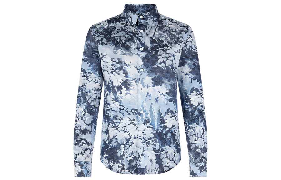 LOUIS VUITTON LOUIS VUITTON SS21 Shirt Men's Blue