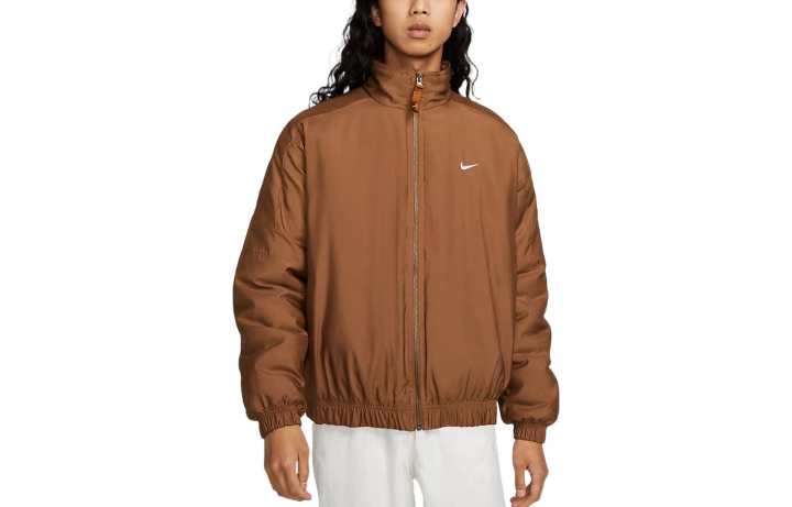 Nike Nike Jackets Unisex Khaki Stand Collar Moderate Other