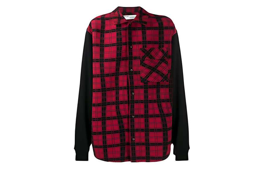 OFF-WHITE OFF WHITE SS20 Shirt Men's Black Red