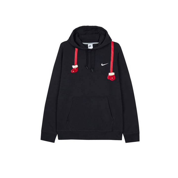 Nike Nike Sweatshirts Men's Black Hooded Moderate