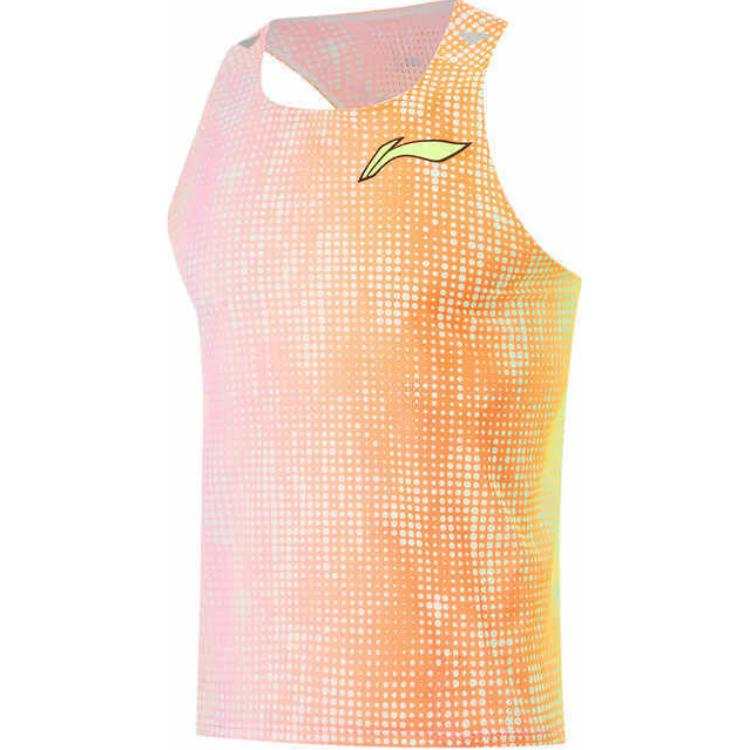 Li-Ning Li Ning Running Collection Running Tank Top Men's Standard White All Over Print