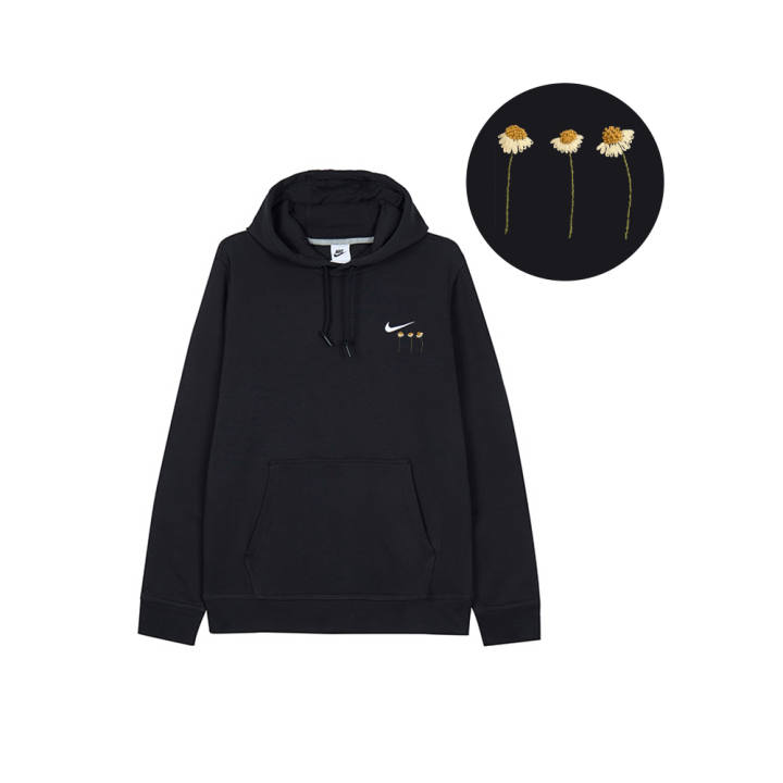 Nike Nike Sweatshirts Men's Black Hooded Moderate Regular