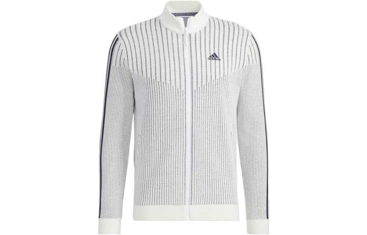 Adidas Adidas Jackets Men's White Crew Neck Moderate Other