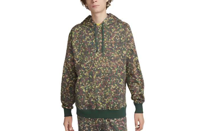 Nike Nike Sweatshirts Men's Green Hooded Moderate Regular