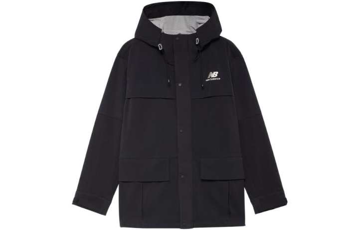 New Balance New Balance Jackets Men's Black Hooded Moderate Workwear