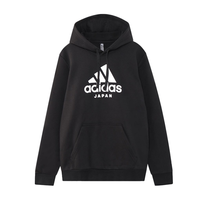 Adidas Adidas Sweatshirts Unisex Black Hooded Moderate
