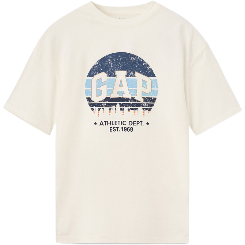 GAP T Shirts Unisex Crew Neck Moderate Straight Fit