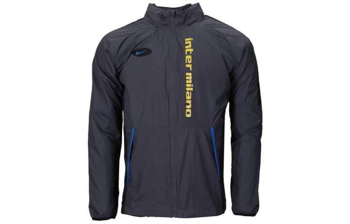 Nike Nike Jackets Men's Black Stand Collar Moderate Straight Fit
