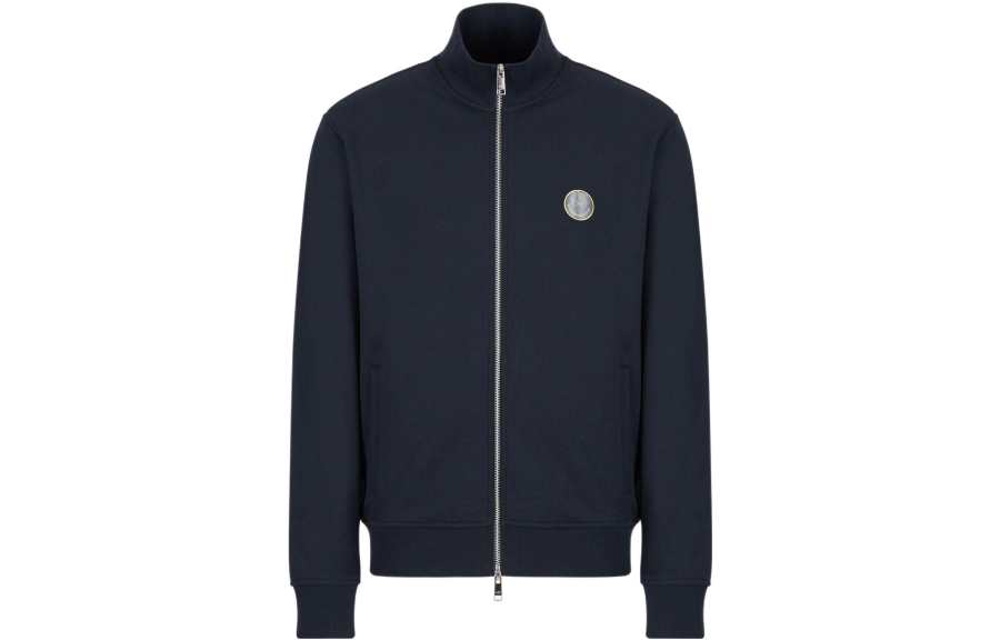 ARMANI EXCHANGE ARMANI EXCHANGEAE ARMANI EXCHANGE X SmileyWorld FW22 Jackets & Coats Men's Marine Blue