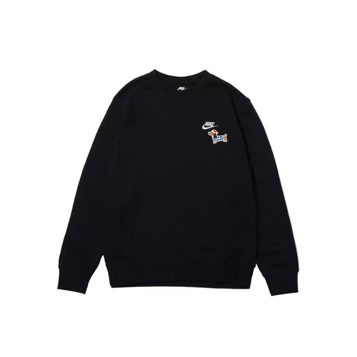 Nike Nike Sweatshirts Men's Black Crew Neck Moderate