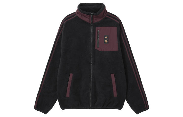 Adidas Adidas Jackets Men's Black Stand Collar Moderate Other