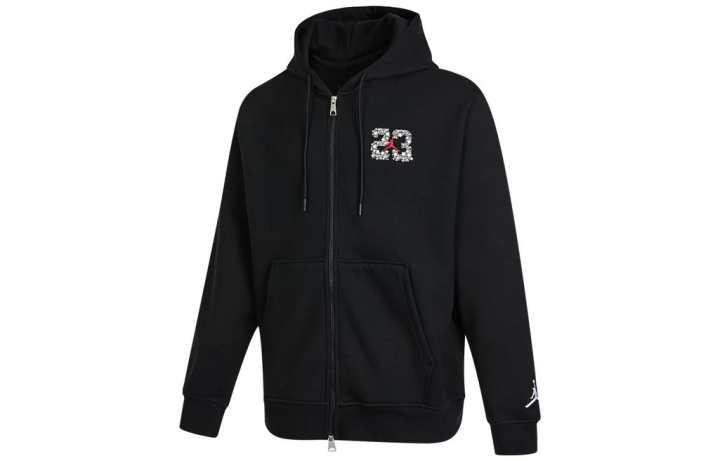 Jordan Jordan Jackets Men's Black Hooded Moderate Other
