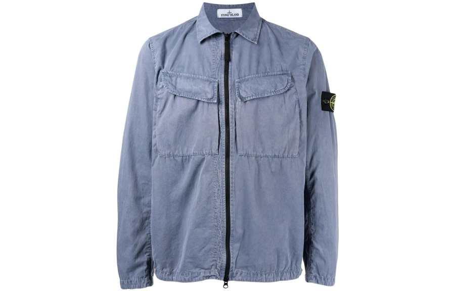 STONE ISLAND Jacket Men's Peacock Blue