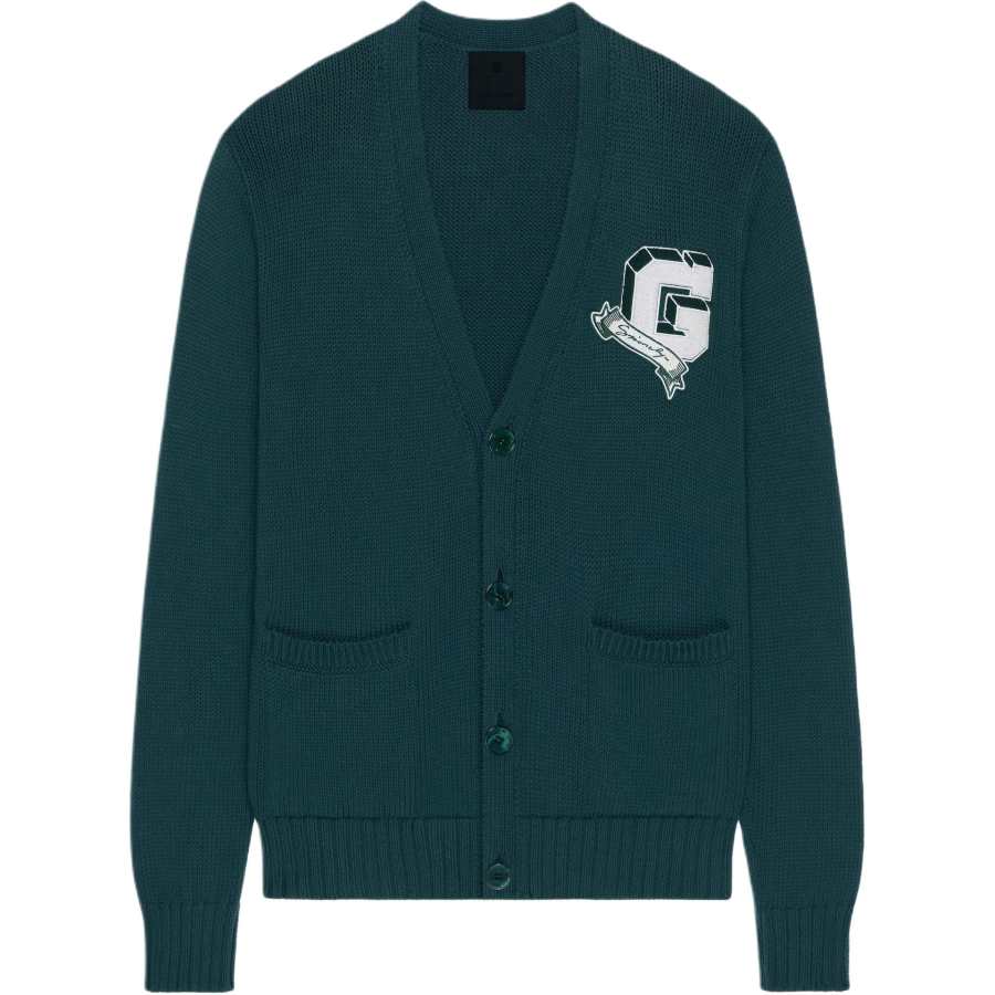 Givenchy Givenchy G Patch Knitted Cardigan