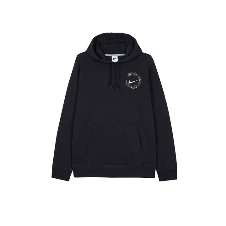 Nike Nike Sweatshirts Men's Black Hooded Moderate Regular