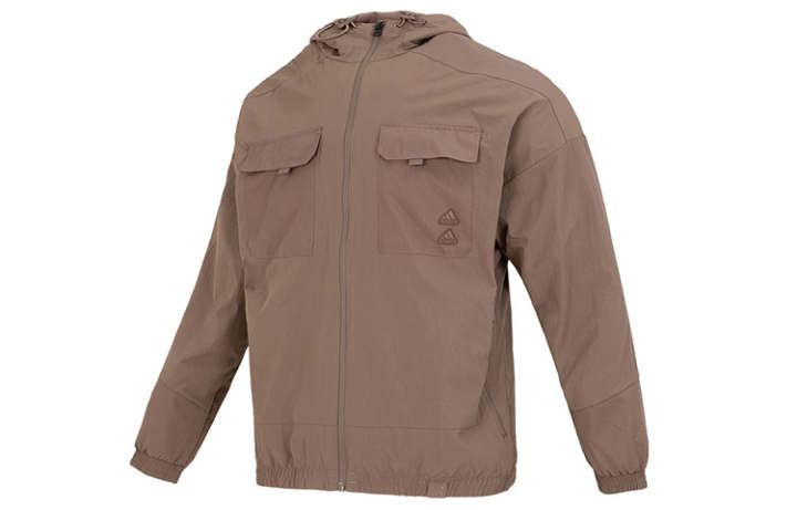 Adidas Adidas Jackets Men's Brown Hooded Moderate Other