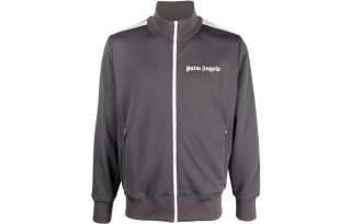 Palm Angels logo-print track jacket