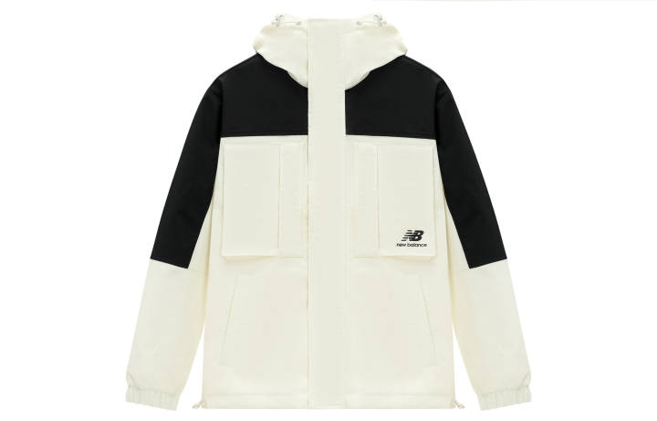 New Balance New Balance Jackets Men's White Hooded Moderate Other