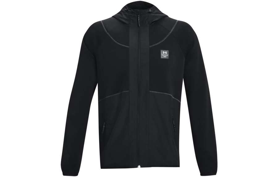 Under Armour Jackets Men's Black Hooded Moderate Other