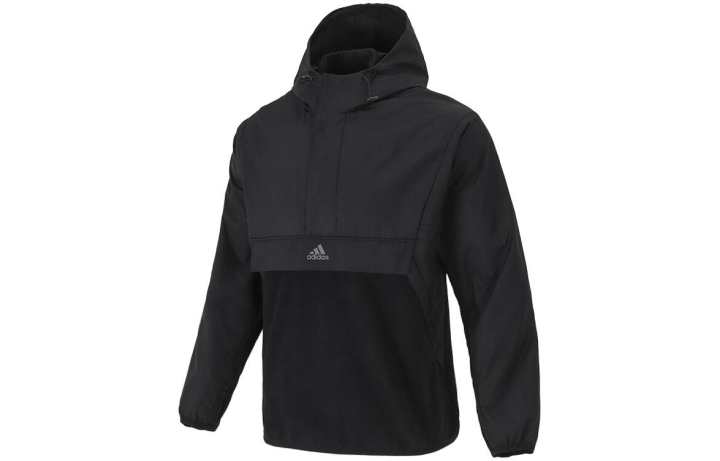 Adidas Adidas Jackets Men's Black Hooded Moderate Other