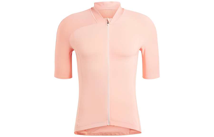 Adidas Adidas Cycling T Shirts Men's Pink Moderate Straight Fit