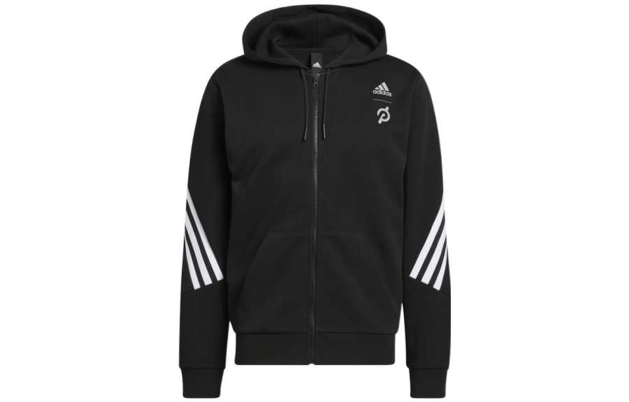 Adidas Adidas Jackets Men's Black Hooded Moderate Other
