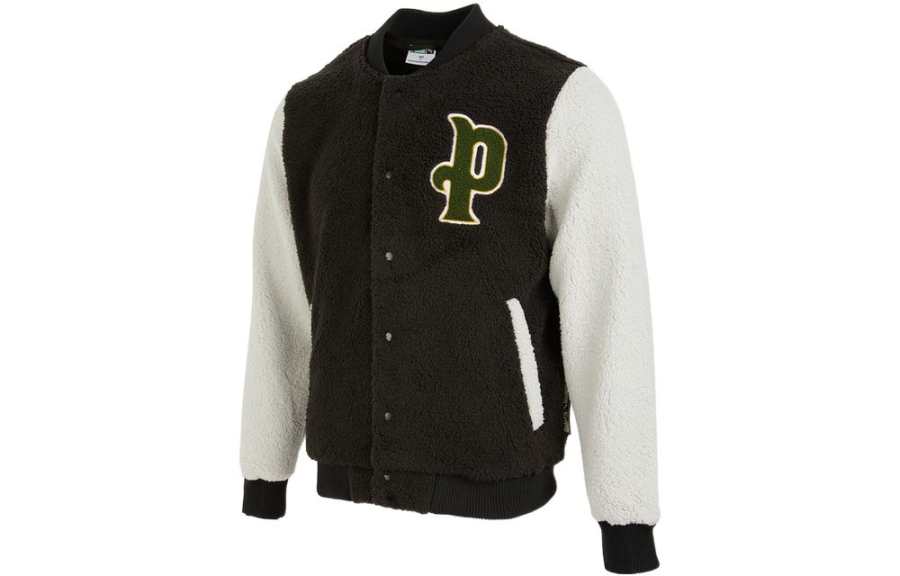 PUMA PUMA Jackets Men's Black Baseball Collar Moderate Other