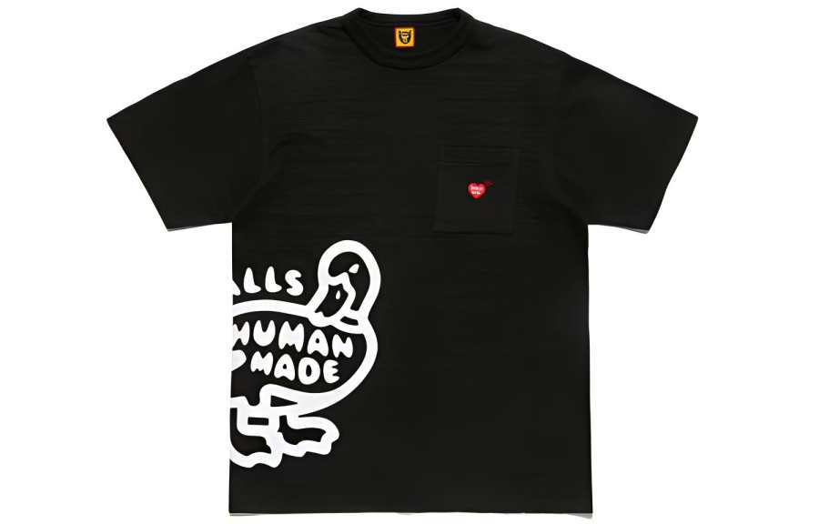 HUMAN MADE HUMAN MADE T Shirts Unisex Crew Neck Moderate Straight Fit